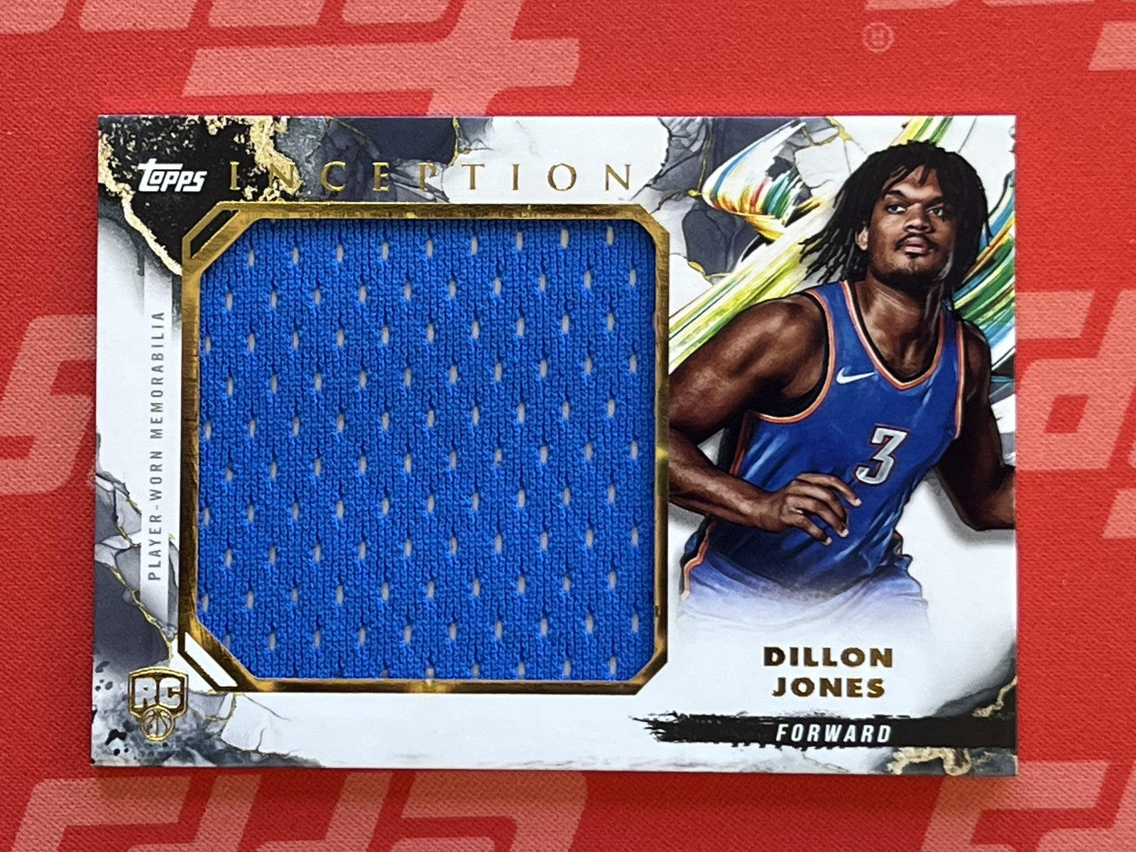 2024-25 Topps Inception Jumbo Patch #RJR-DJ Dillon Jones