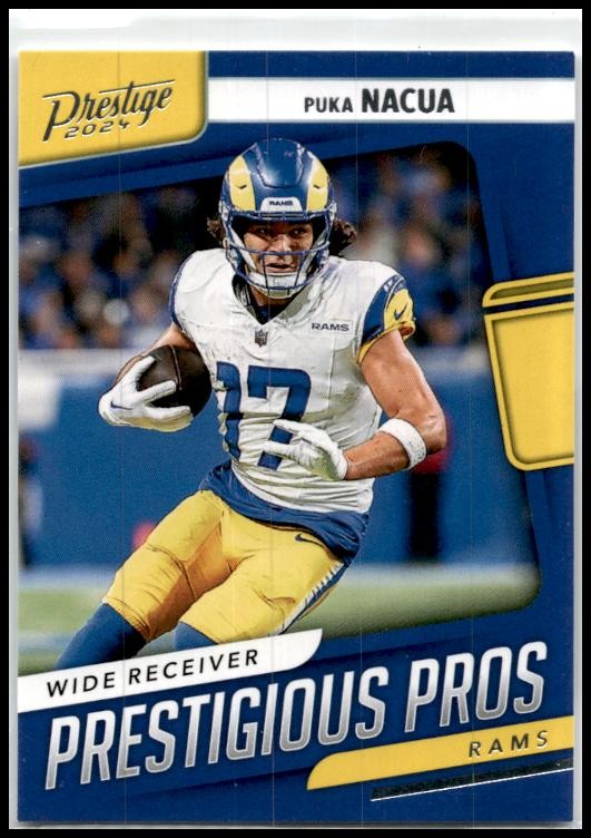 2024 Panini Prestige Prestigious Pros #PP-PNA Puka Nacua Los Angeles Rams