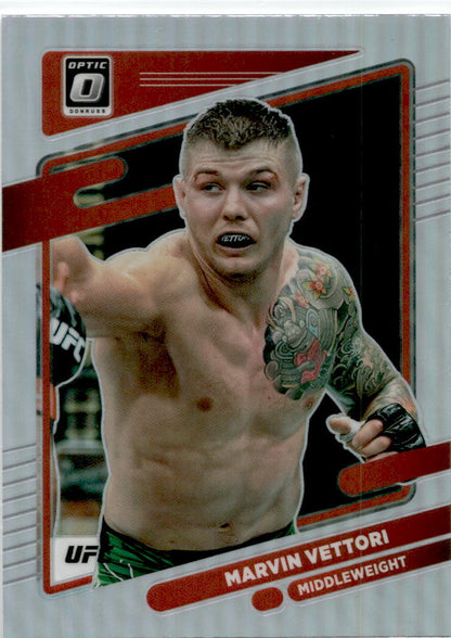 2022 Donruss Optic UFC Holo #36 Marvin Vettori