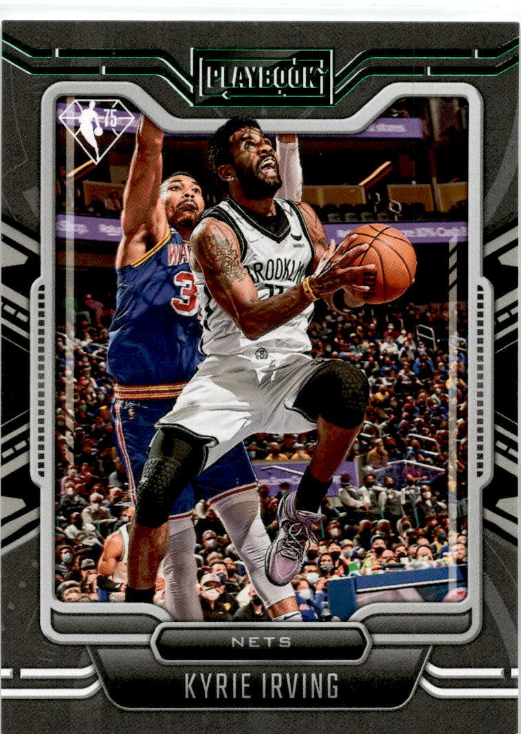 2021-22 Panini Chronicles Playbook Green #269 Kyrie Irving Brooklyn Nets
