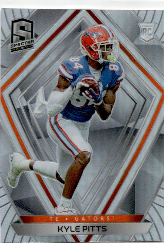 2021 Panini Chronicles Spectra Draft Picks Silver #296 Kyle Pitts  falcon/Gators