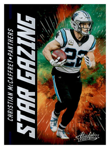 2021 Panini Absolute #SG10 Christian McCaffrey    SN5