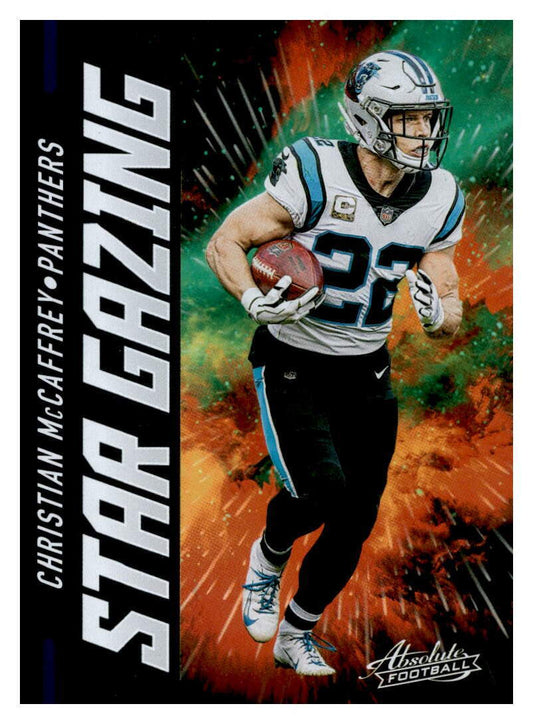 2021 Panini Absolute #SG10 Christian McCaffrey    SN5