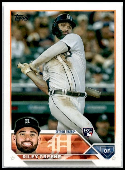 2023 Topps #31 Riley Greene Detroit Tigers
