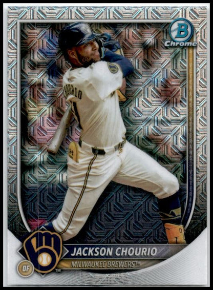 2025 bowman Chrome Mojo #11 Jackson Chourio