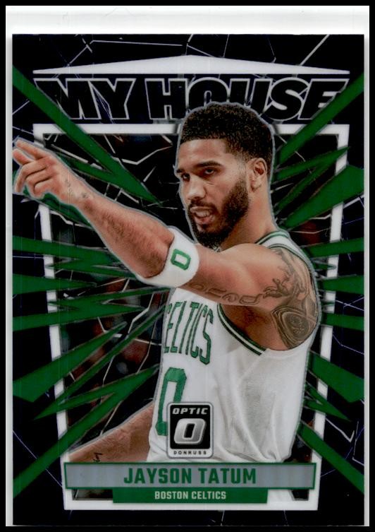 2023-24 Donruss Optic My House Purple #7 Jayson Tatum Boston Celtics