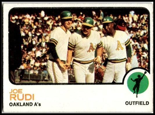 1973 Topps #360 Joe Rudi Oakland Athletics