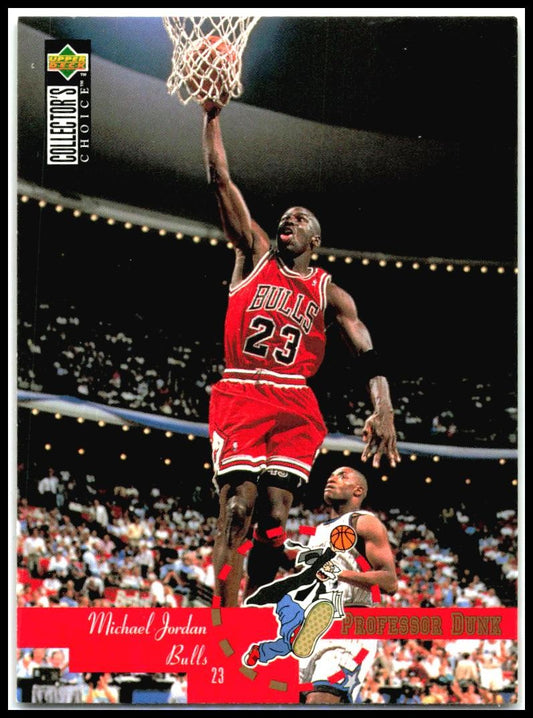 1995-96 Collector's Choice #195 Michael Jordan Chicago Bulls