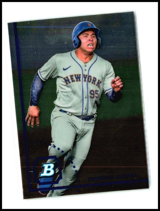 2022 Bowman Heritage Chrome Prospects #BHPC-115 Francisco Alvarez New York Mets