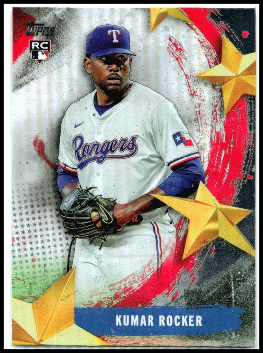 2025 Topps Stars of MLB #SMLB-54 Kumar Rocker Texas Rangers