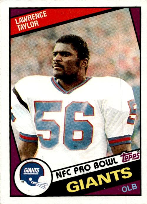 1984 Topps #321b Lawrence Taylor New York Giants