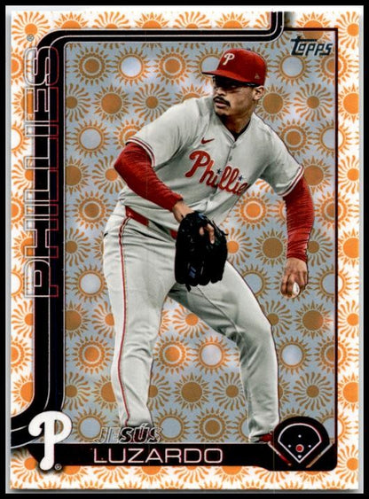 2025 Topps Holiday Sun #664 Jesús Luzardo Philadelphia Phillies