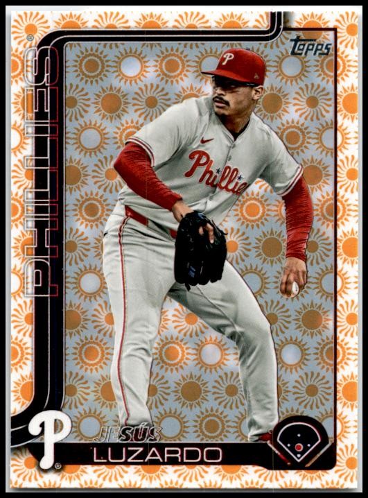 2025 Topps Holiday Sun #664 Jesús Luzardo Philadelphia Phillies
