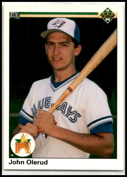 1990 Upper Deck #56 John Olerud Rookie Toronto Blue Jays