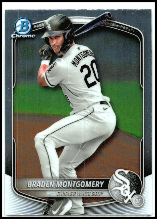2025 Bowman Chrome Prospects #BCP-132 Braden Montgomery Chicago White Sox