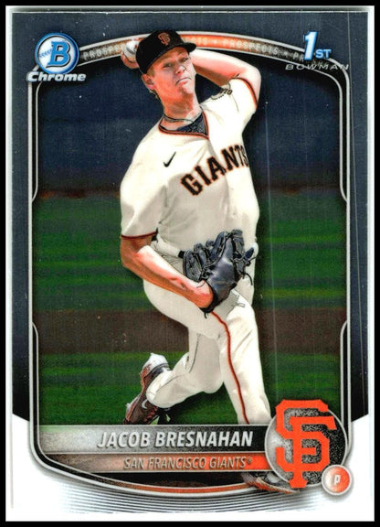 2025 Bowman Chrome Prospects #BCP-53 Jacob Bresnahan San Francisco Giants