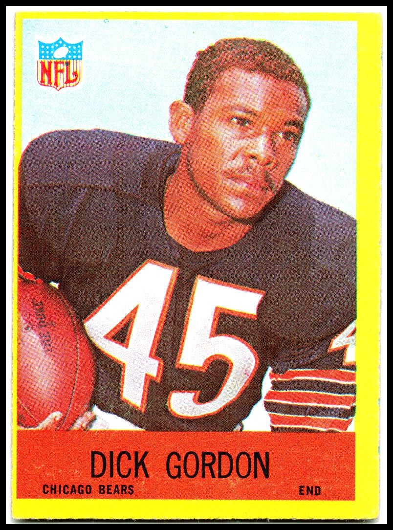 1967 Philadelphia #30 Dick Gordon Rookie Chicago Bears