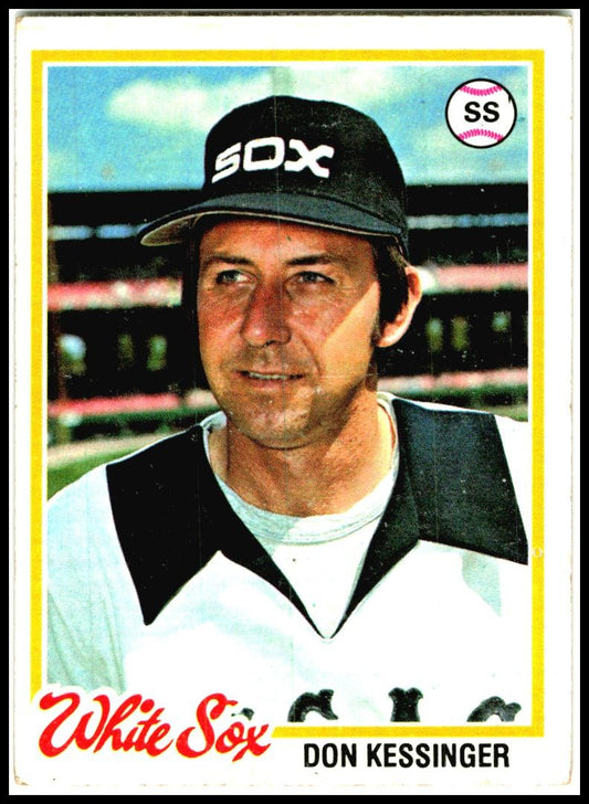 1978 Topps #672 Don Kessinger Chicago White Sox