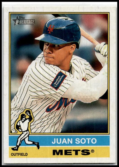 2025 Topps Heritage #286 Juan Soto Mets