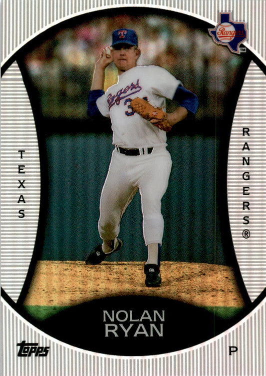 2010 Topps Legends Platinum Chrome #PC14 Nolan Ryan Texas Rangers