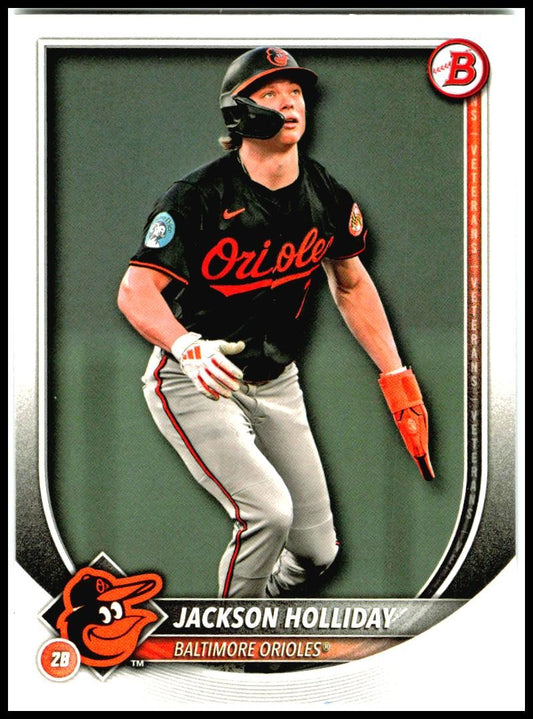 2025 Bowman #77 Jackson Holliday Baltimore Orioles
