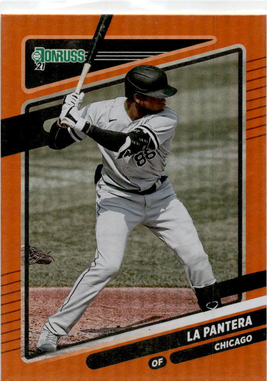 2021 Donruss Holo Orange #143 Luis Robert Chicago White Sox