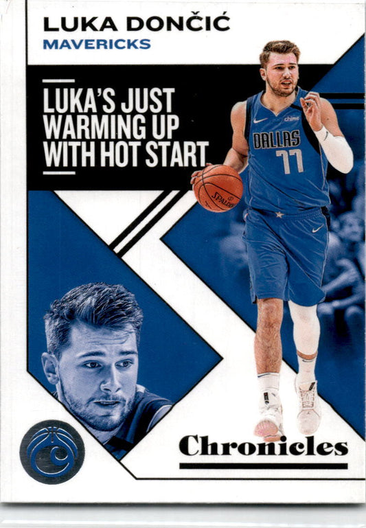 2019-20 Panini Chronicles #15 Luka Doncic Dallas Mavericks
