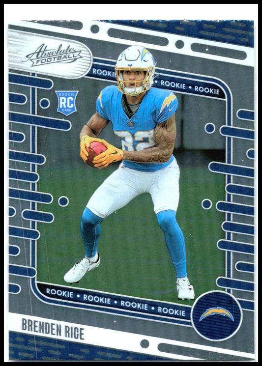 2024 Panini Absolute Retail #199 Brenden Rice Rookie Los Angeles Chargers