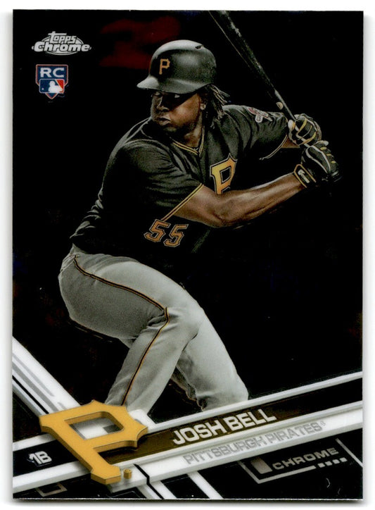 2017 Topps Chrome Josh Bell Rookie Pittsburgh Pirates #158