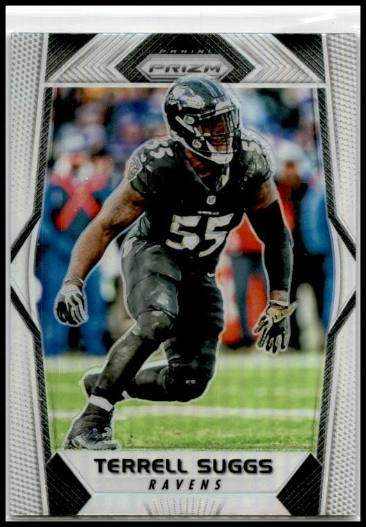 2017 Panini Prizm Prizm #153 Terrell Suggs Baltimore Ravens
