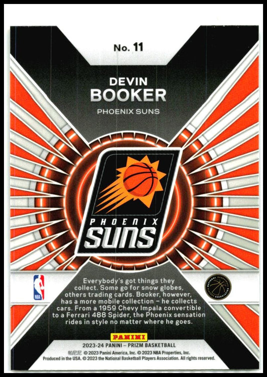 2023-24 Panini Prizm Dominance #11 Devin Booker Phoenix Suns