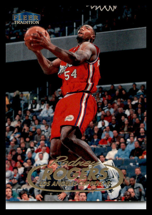 1998 Fleer Tradition #54 Rodney Rogers  Los Angeles Clippers