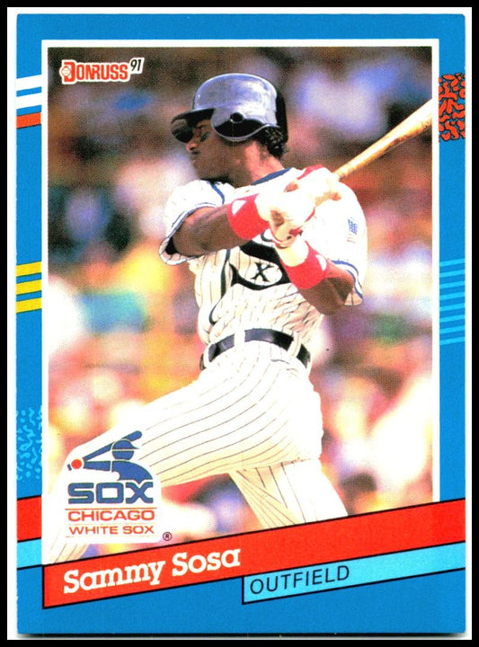 1991 Donruss #147 Sammy Sosa Chicago White Sox