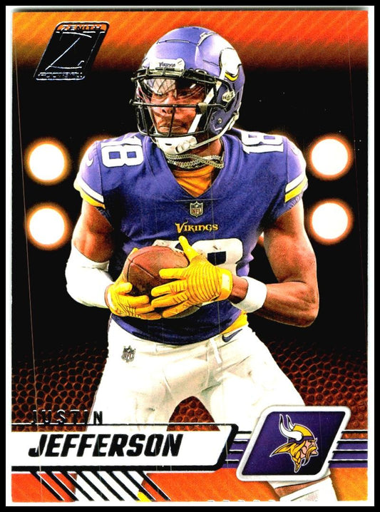 2023 Panini Zenith #68 Justin Jefferson Minnesota Vikings