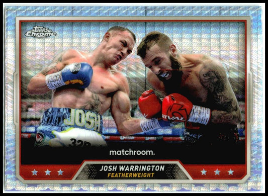 2024 Topps Chrome Boxing Prism #67 Josh Warrington