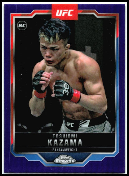 2025 Topps Chrome UFC Purple #150 Toshiomi Kazama
