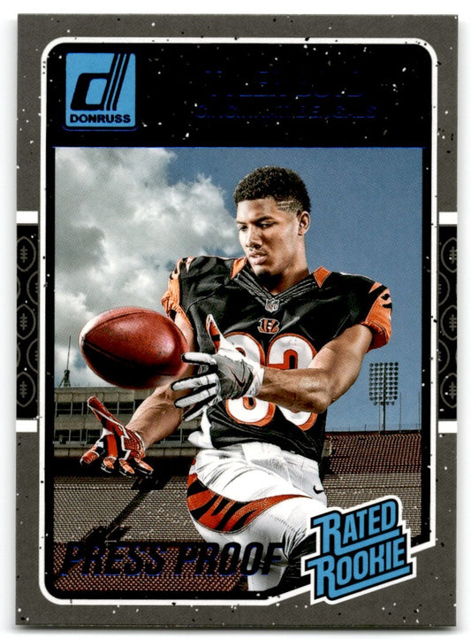 2016 Donruss Press Proofs Blue Rated Rookie Tyler Boyd Rookie Cincinnati Bengals
