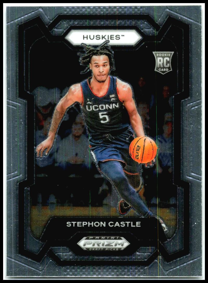 2024 Panini Prizm Draft Picks #17 Stephon Castle Connecticut Huskies