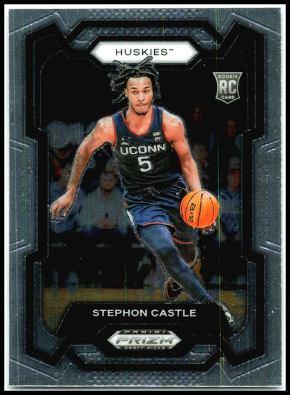 2024 Panini Prizm Draft Picks #17 Stephon Castle Connecticut Huskies