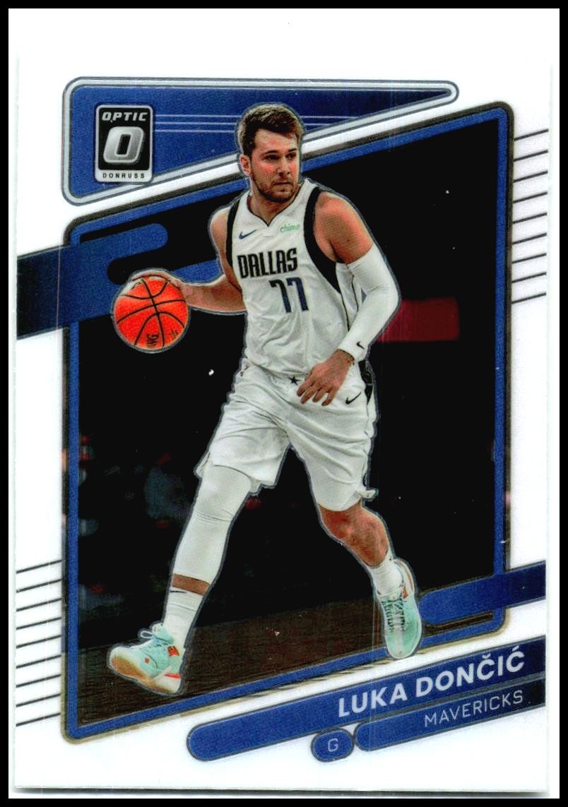 2021-22 Donruss Optic #101 Luka Doncic Dallas Mavericks