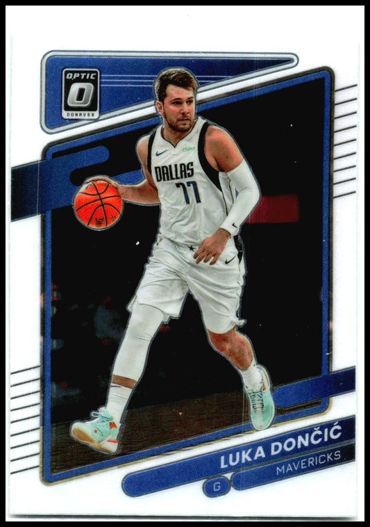 2021-22 Donruss Optic #101 Luka Doncic Dallas Mavericks