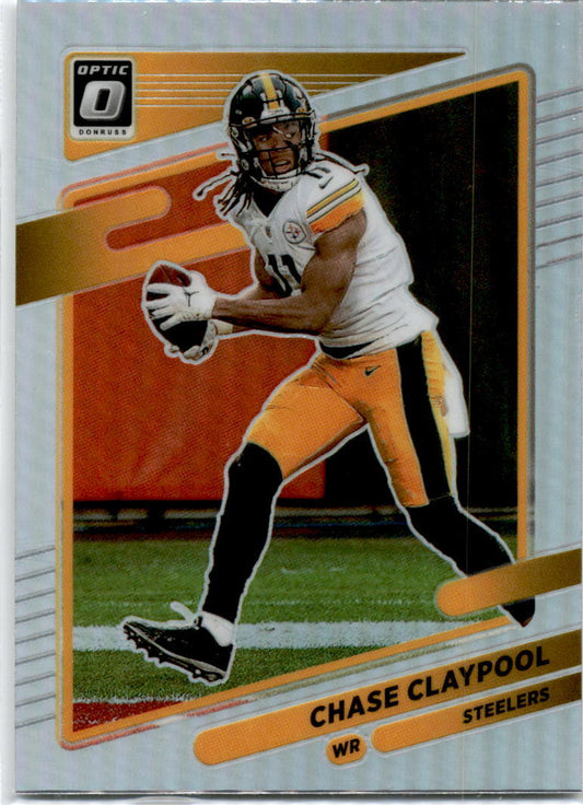 2021 Donruss Optic Holo #145 Chase Claypool Pittsburgh Steelers