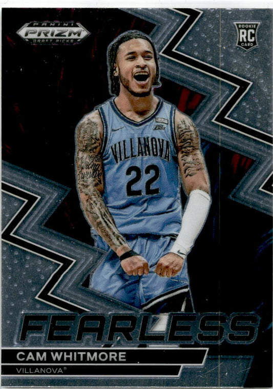 2023 Panini Prizm Draft Picks Fearless #8 Cam Whitmore Villanova Wildcats