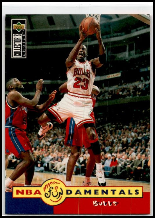 1996-97 Collector's Choice #195 Michael Jordan Chicago Bulls