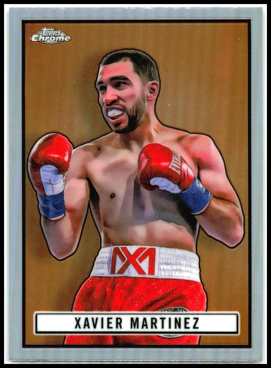 2024 Topps Chrome Boxing 1951 Topps Ringside Boxing #TR-22 Xavier Martinez