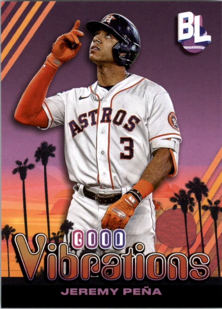 2024 Topps Big League Good Vibrations #GV35 Jeremy Pena - BB