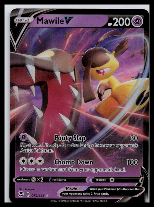 SWSH12: Silver Tempest #070/195 Mawile V