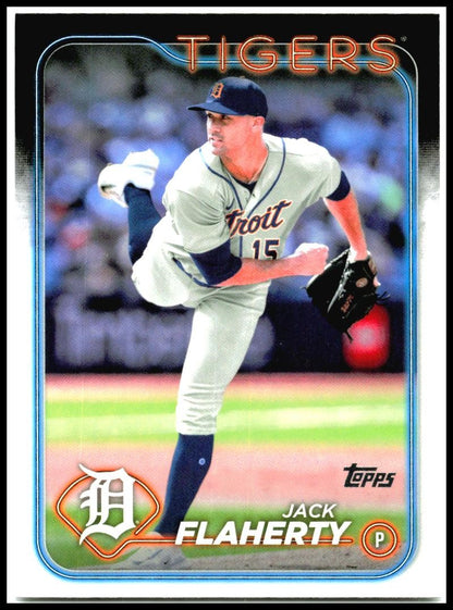 2024 Topps #640 Jack Flaherty Detroit Tigers
