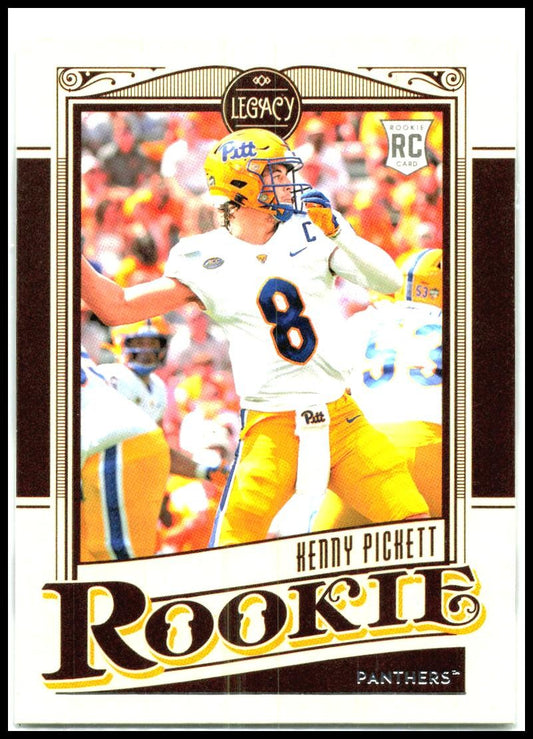 2022 Panini Chronicles Draft Picks Legacy Rookies #1 Kenny Pickett