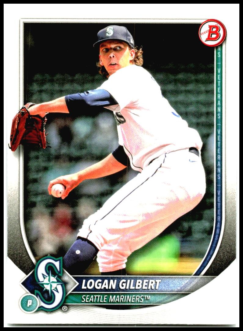 2025 Bowman #87 Logan Gilbert Seattle Mariners
